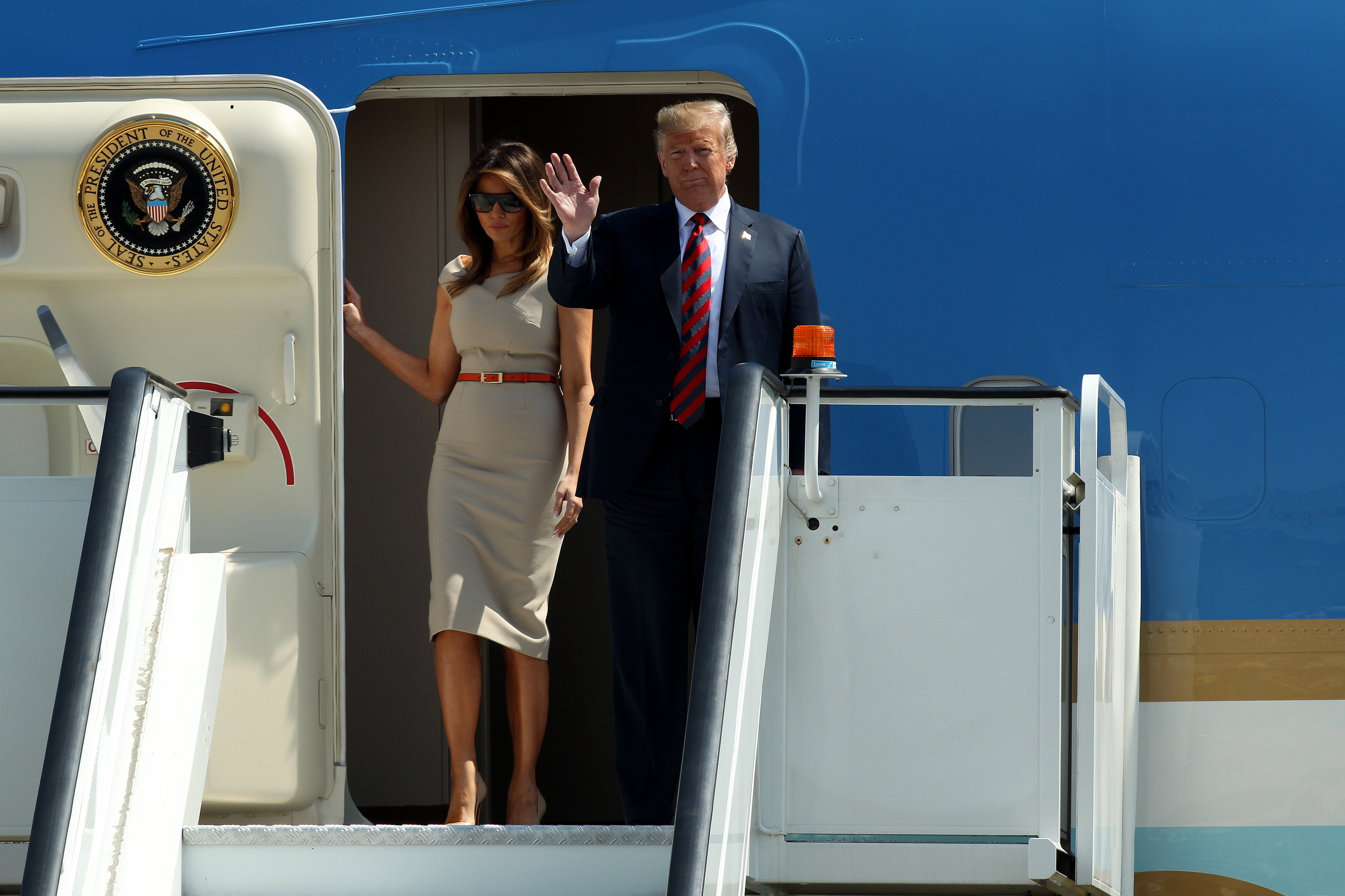 Motivul pentru care Trump a făcut o criză de nervi la bordul avionului Air Force One