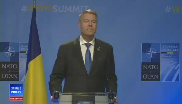 Klaus Iohannis, după summitul NATO de la Bruxelles: Un summit cu concluzii foarte bune pentru noi