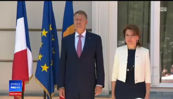 Iohannis şi Kovesi, la recepția de la Ambasada Franței. Dragnea și Dăncilă, absenți