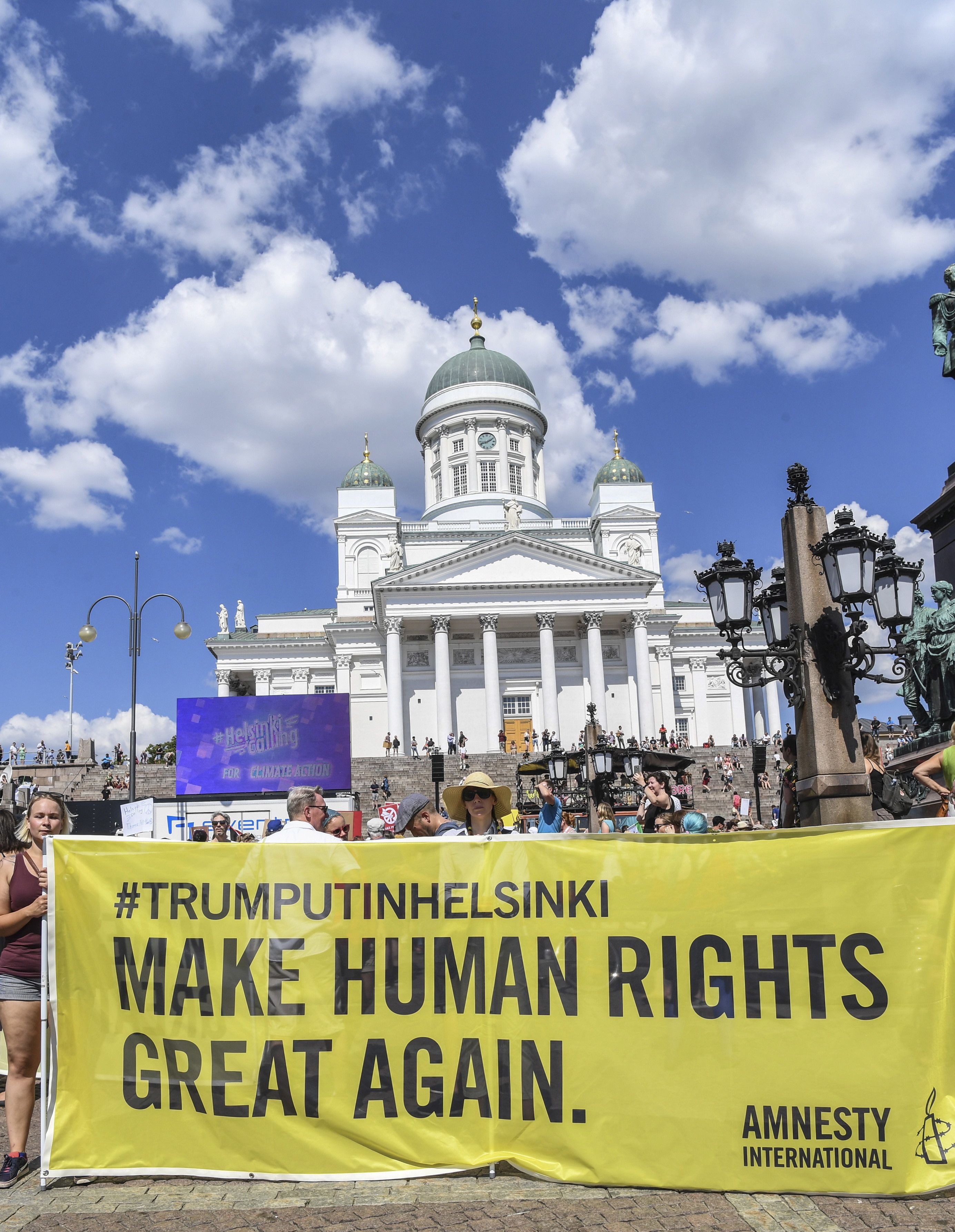 Protest la Helsinki