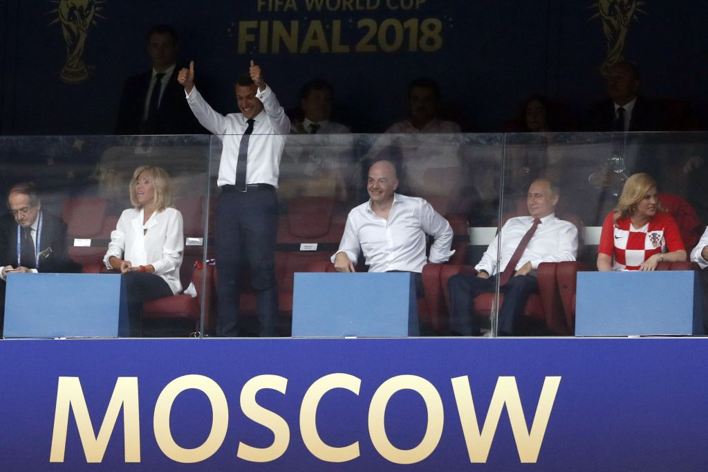 Reacția lui Emmanuel Macron, după ce Franța a câștigat Cupa Mondială