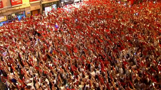 Festivalul de la Pamplona a ajuns la final. Cum au sărbătorit oamenii