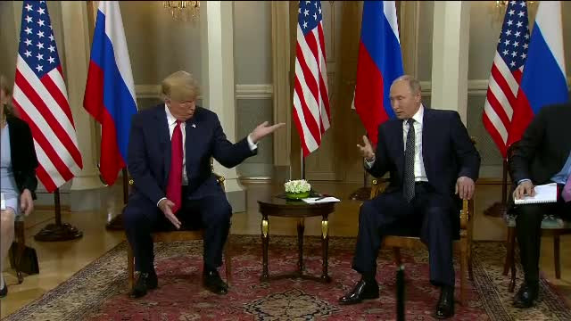 Trump si Putin la Helsinki