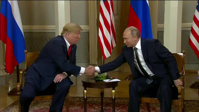 Trump si Putin la Helsinki