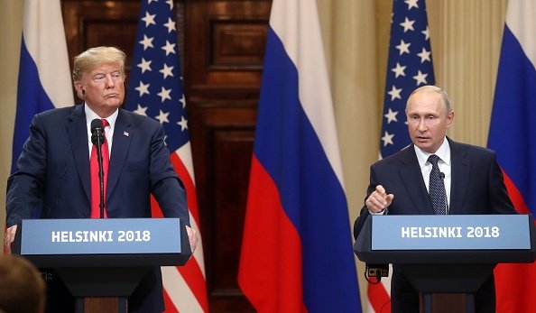 Vladimir Putin și Donald Trump, la Helsinki
