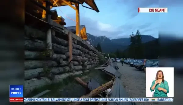 18 răniţi la o nuntă în Durău. Oamenii au căzut de pe terasă, de la 2 metri înălţime