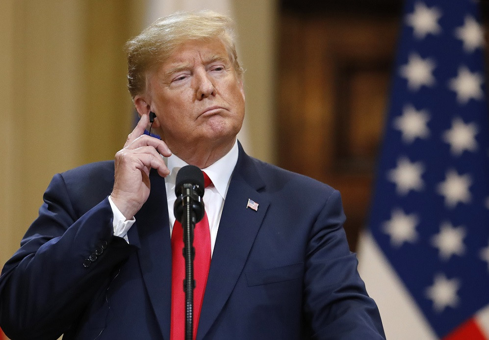 Avionul președintelui Trump, implicat într-un accident pe aeroportul LaGuardia din New York