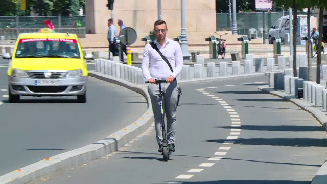 Soluția a mii de bucureșteni sătui de traficul sufocant: trotinetele electrice. Prețurile acestora
