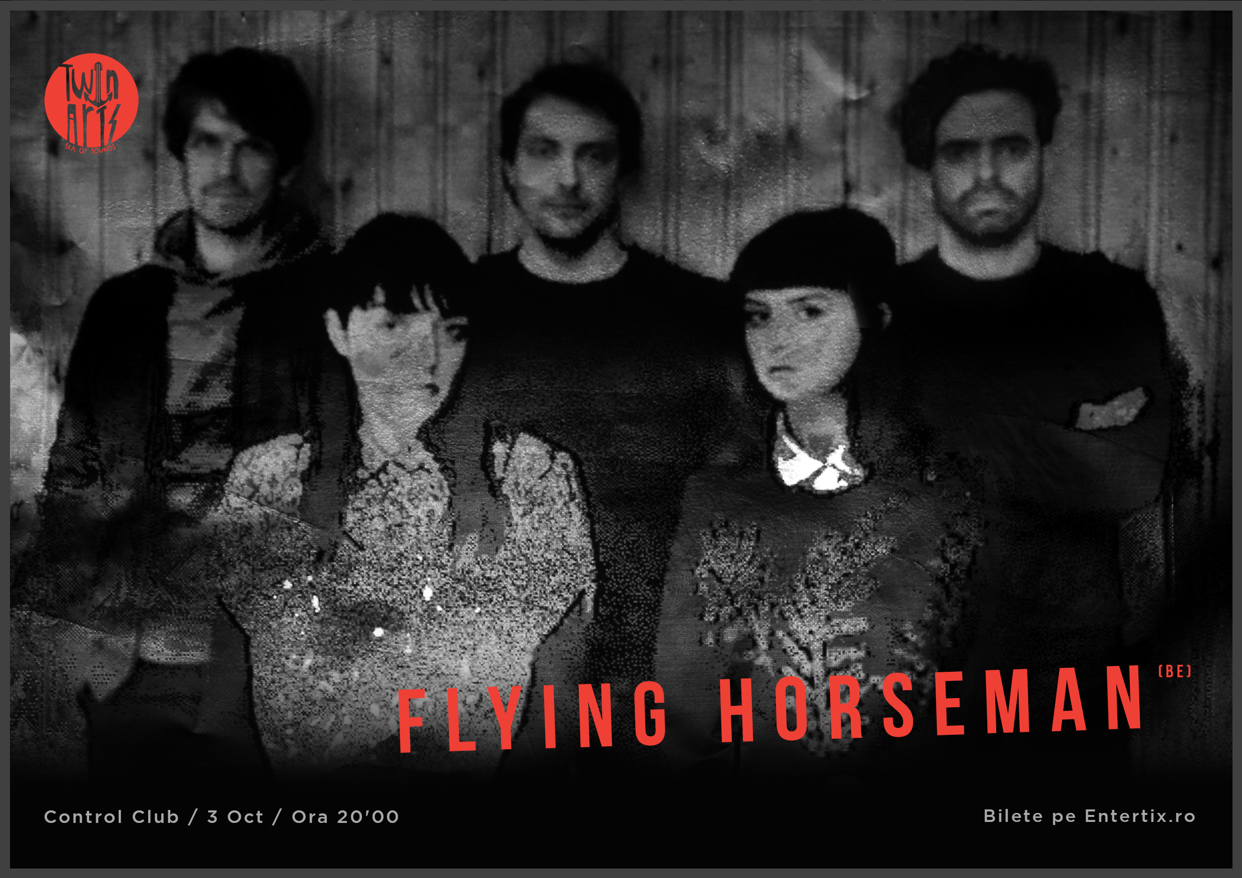 Post-rock și dark-blues. Trupa Flying Horseman cântă în premieră în România