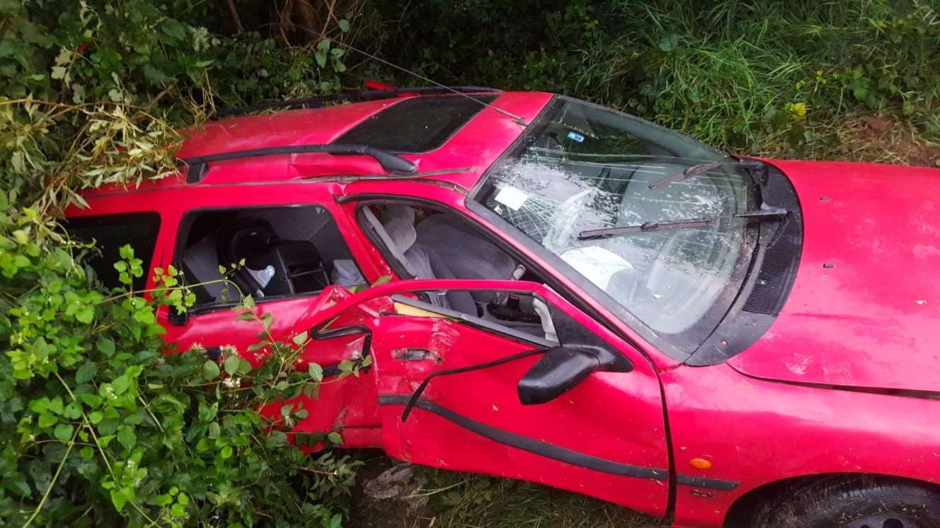 O femeie a murit într-un accident în Bistrița Năsăud. În mașină se afla și un copil de 10 luni