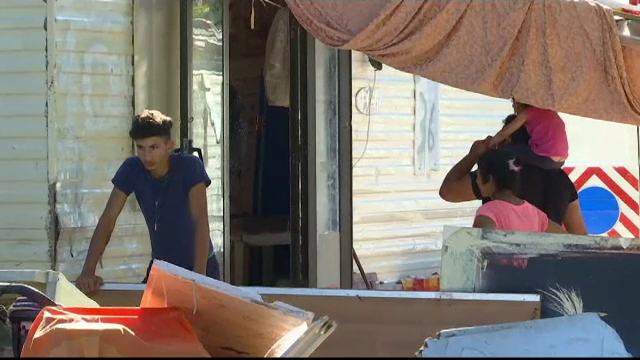 Tabără de romi din capitala Italiei, demolată. Ce au făcut oamenii