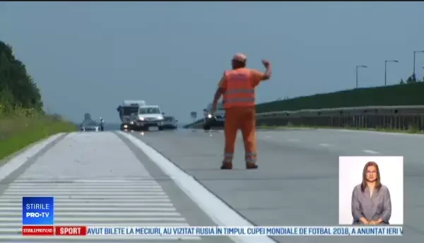 Trafic spre mare deviat prin parcare. Limită de 80 km/ h pe A2 din cauza denivelărilor