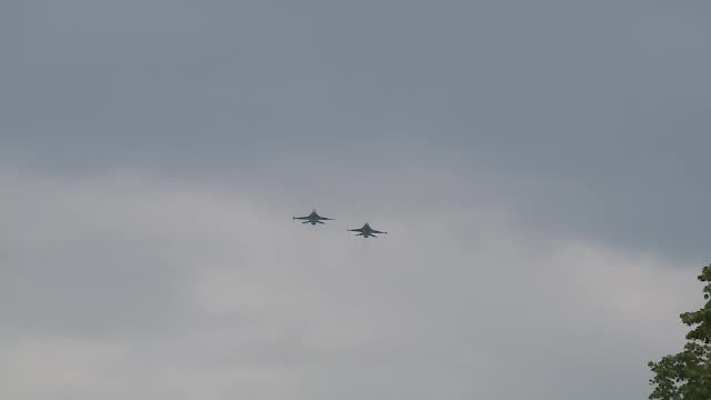 Avioanele de luptă F16, cumpărate din Portugalia, cele mai apreciate la Ziua Aviației