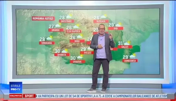Vremea 20 iulie 2018. Revin ploile în toată ţara. Pe Litoral ar putea cădea grindină