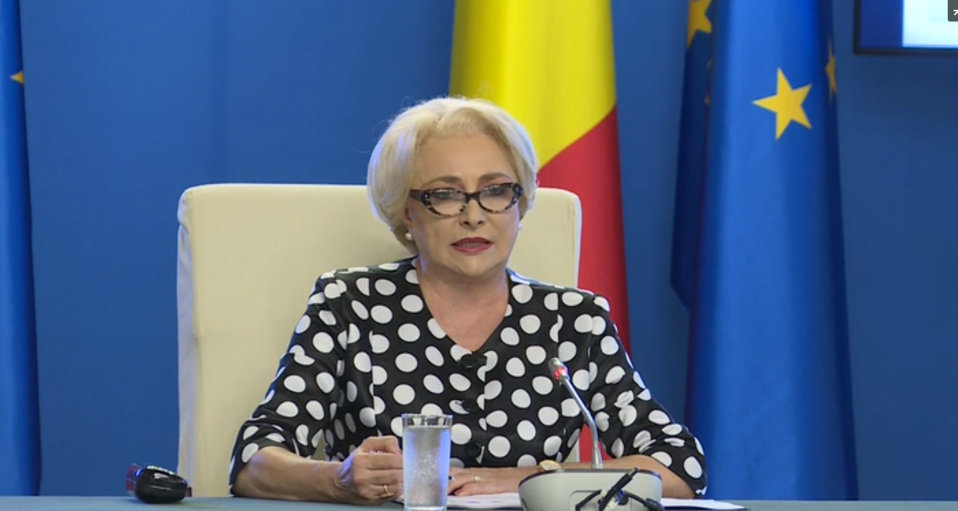 Viorica Dăncilă: Nu aş putea spune că este un război între preşedinte şi Guvern