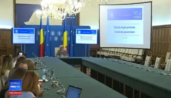 Bilanțul premierului Viorica Dăncilă, la 6 luni de guvernare. DOCUMENTUL cu cifrele prezentate