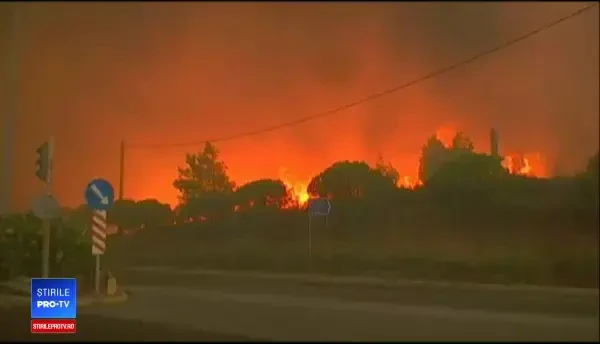 Incendii în Grecia: Cel puțin 53 de morți și 150 de răniți. Mesajul Corinei Crețu