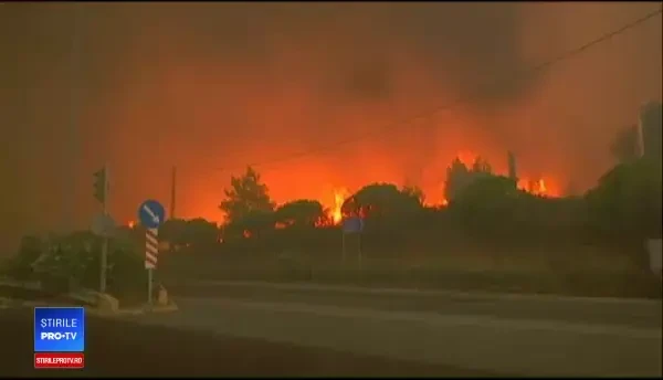 Incendiile din Grecia. Mărturiile românilor: ”Au fost găsite mame cu copii în brațe, decedați”