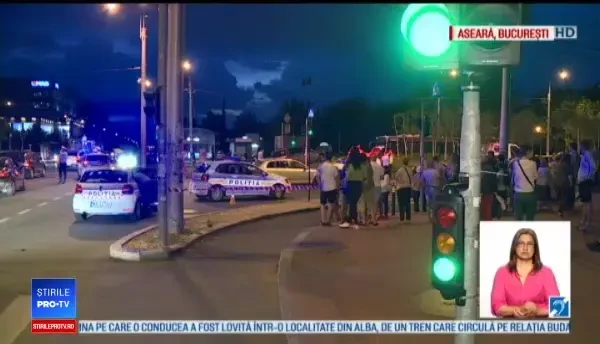 Un tată și fetița lui de 5 ani, spulberați pe trecere în Capitală. Relatările martorilor