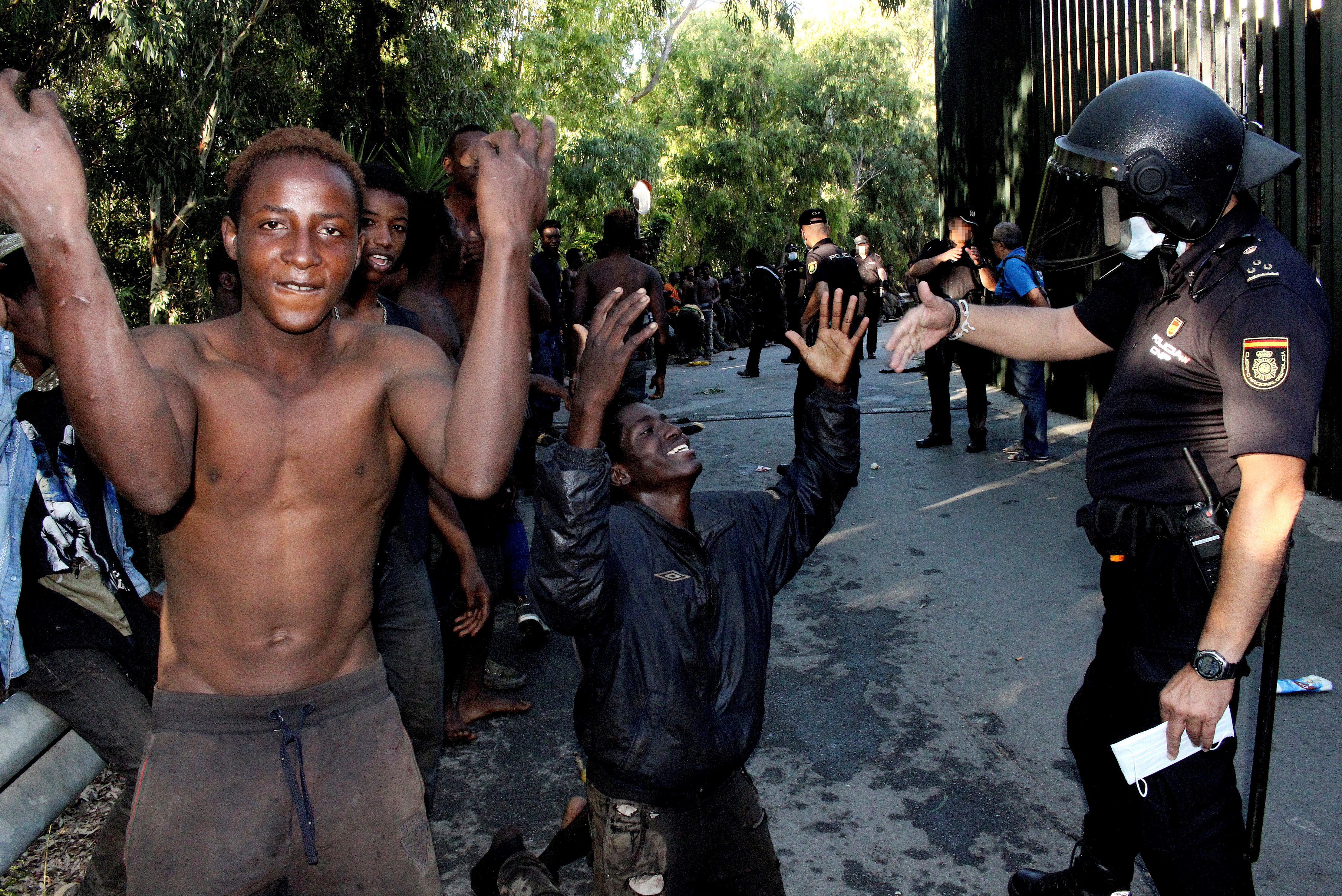 migranti ceuta