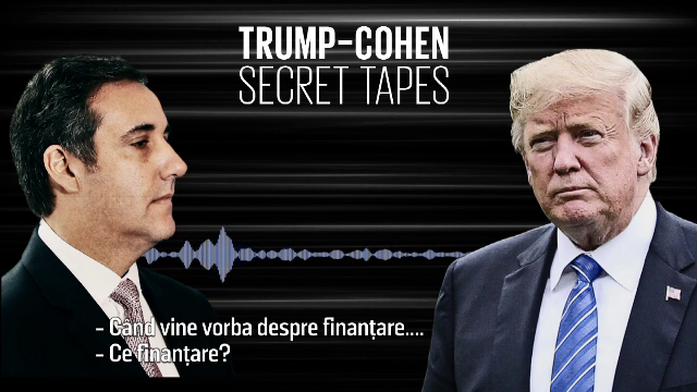 CNN a obținunt o înregistrarea secretă a discuției Trump-Cohen