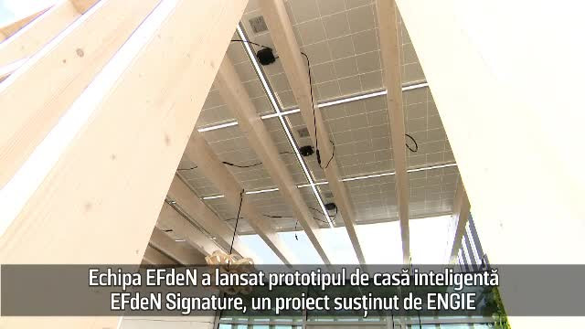 (P) Echipa EFdeN a lansat prototipul de casă inteligentă EfdeN Signature, un proiect susținut de ENGIE