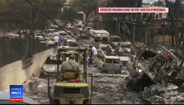 Răniții în incendiile din Grecia au nevoie de ajutor. Unde puteți face donații