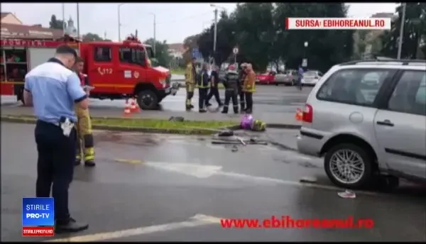 Patru surori, spulberate pe un trotuar din Oradea de un șofer de 20 de ani