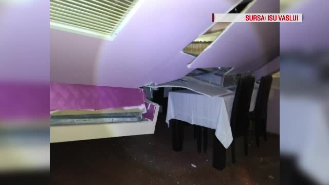 tavan cazut mall Vaslui