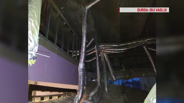 Măsurile luate în cazul tavanului prăbuțit peste clienții unui mall din Vaslui