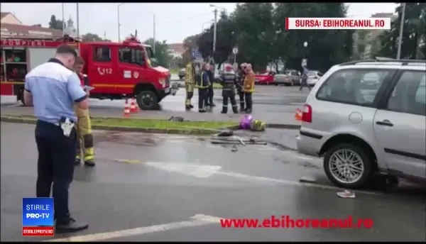2 dintre cele 4 surori lovite de maşină în Oradea se zbat între viaţă şi moarte. Explicaţia accidentului