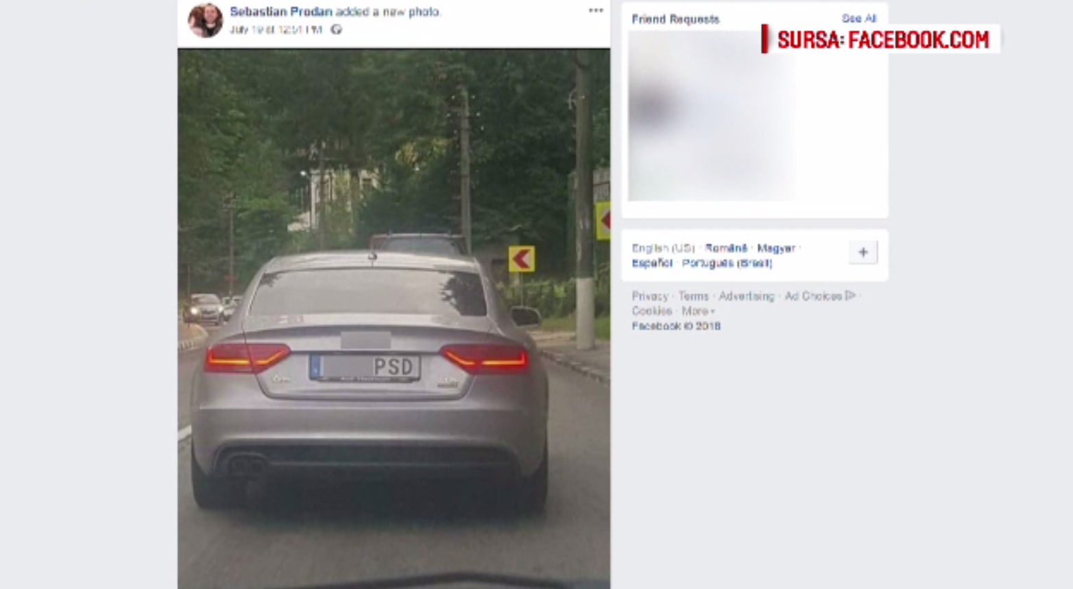 Agenţia de Transport din Suedia: Plăcuţele de înmatriculare anti-PSD vor fi retrase de autorităţile suedeze