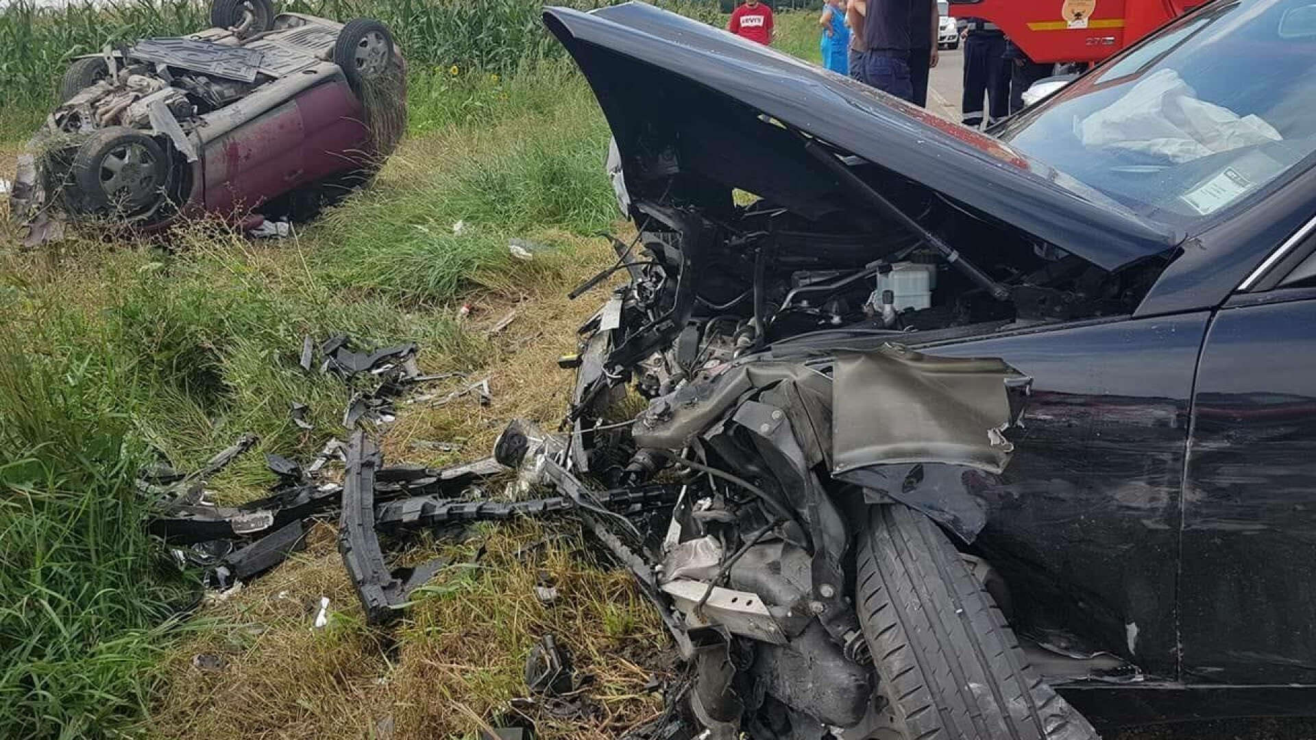 Accident grav produs în Suceava de un bărbat care venea din Italia, la câțiva kilometri de casă