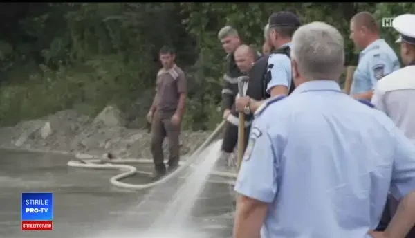 Experienţa de coşmar pentru şoferii care au condus pe DN1. S-a rupt cerul în Prahova