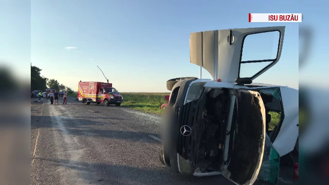 Ce au descoperit polițiștii despre șoferul de tractor care a provocat accidentul din Buzău
