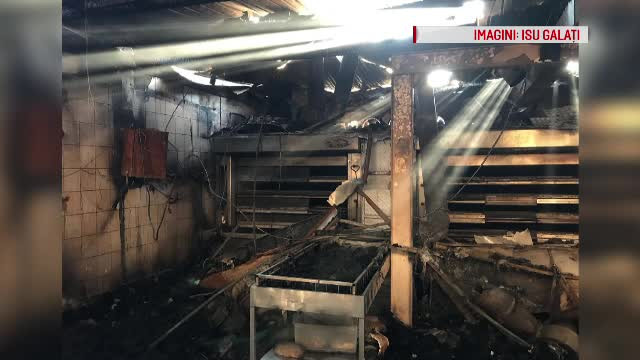 Incendiu de proporții la o brutărie. 6 autospeciale au intervenit