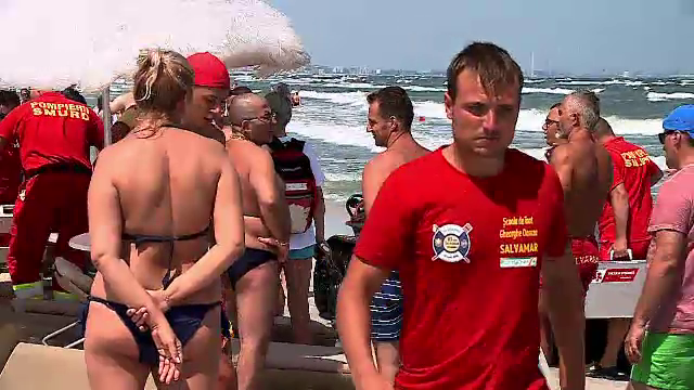 Un bărbat a dispărut la Eforie. Scafandrii nu pot intra în mare să-l caute