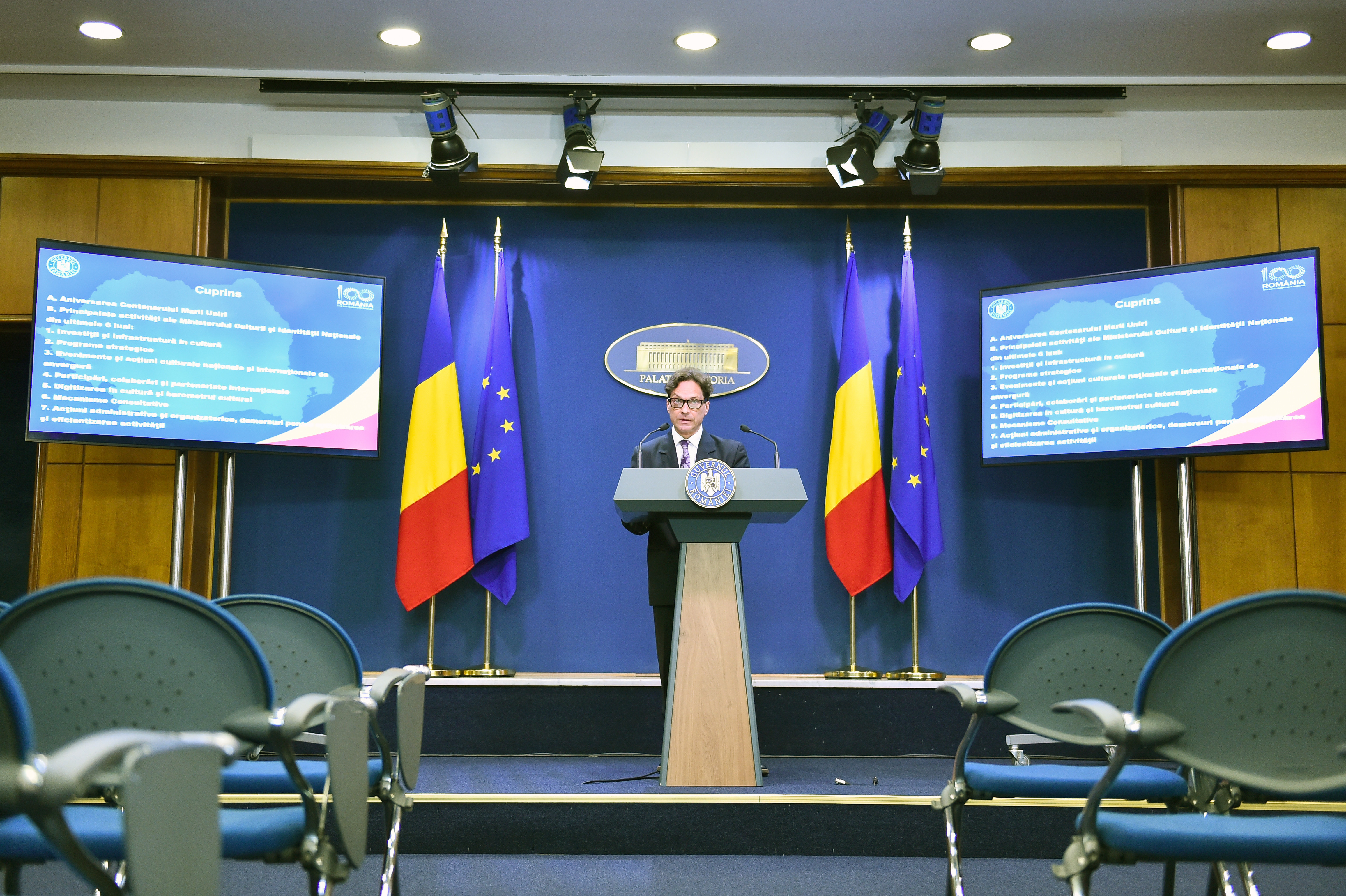 Ministrul Ivașcu, întrebat ce are de gând să facă pentru operele lui Brâncuși: Weekend plăcut!