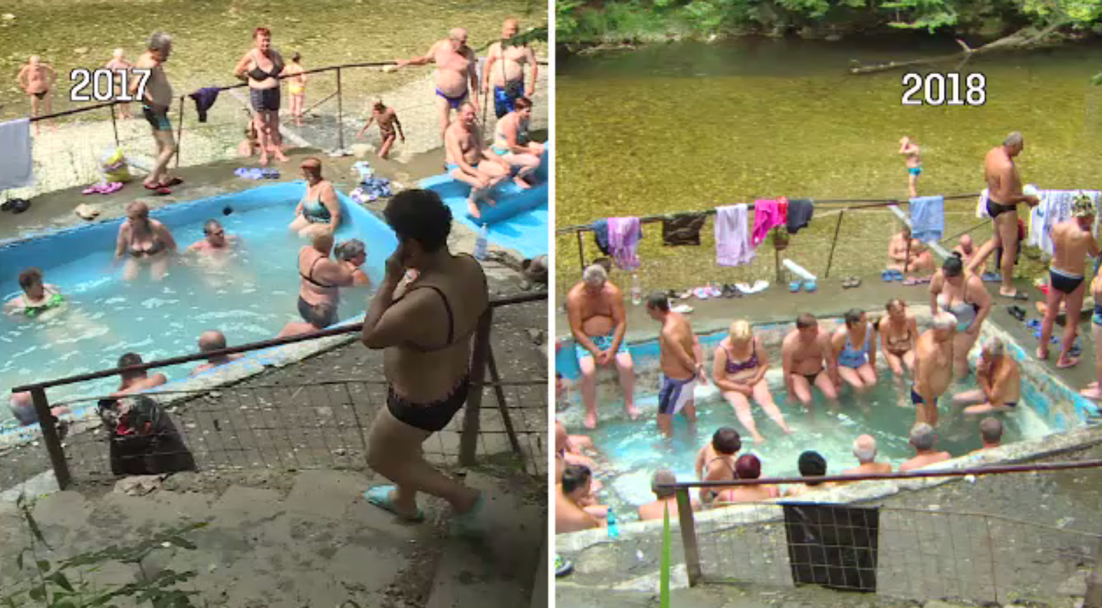 Băile Herculane, locul în care turiștii își fac singuri curățenie pentru a se putea relaxa. ”O rușine”