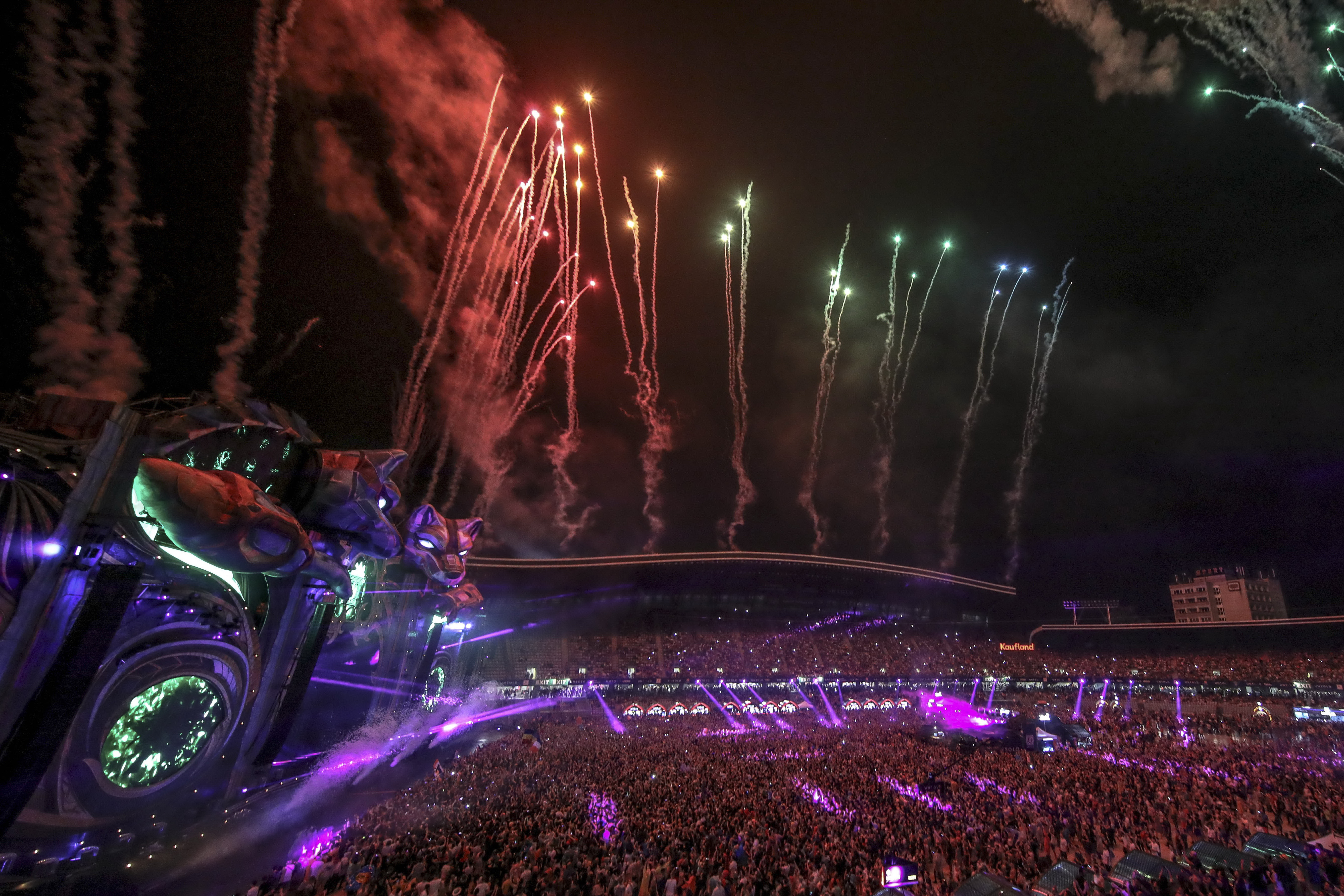 Untold 2018. 84.000 de spectatori în prima seară
