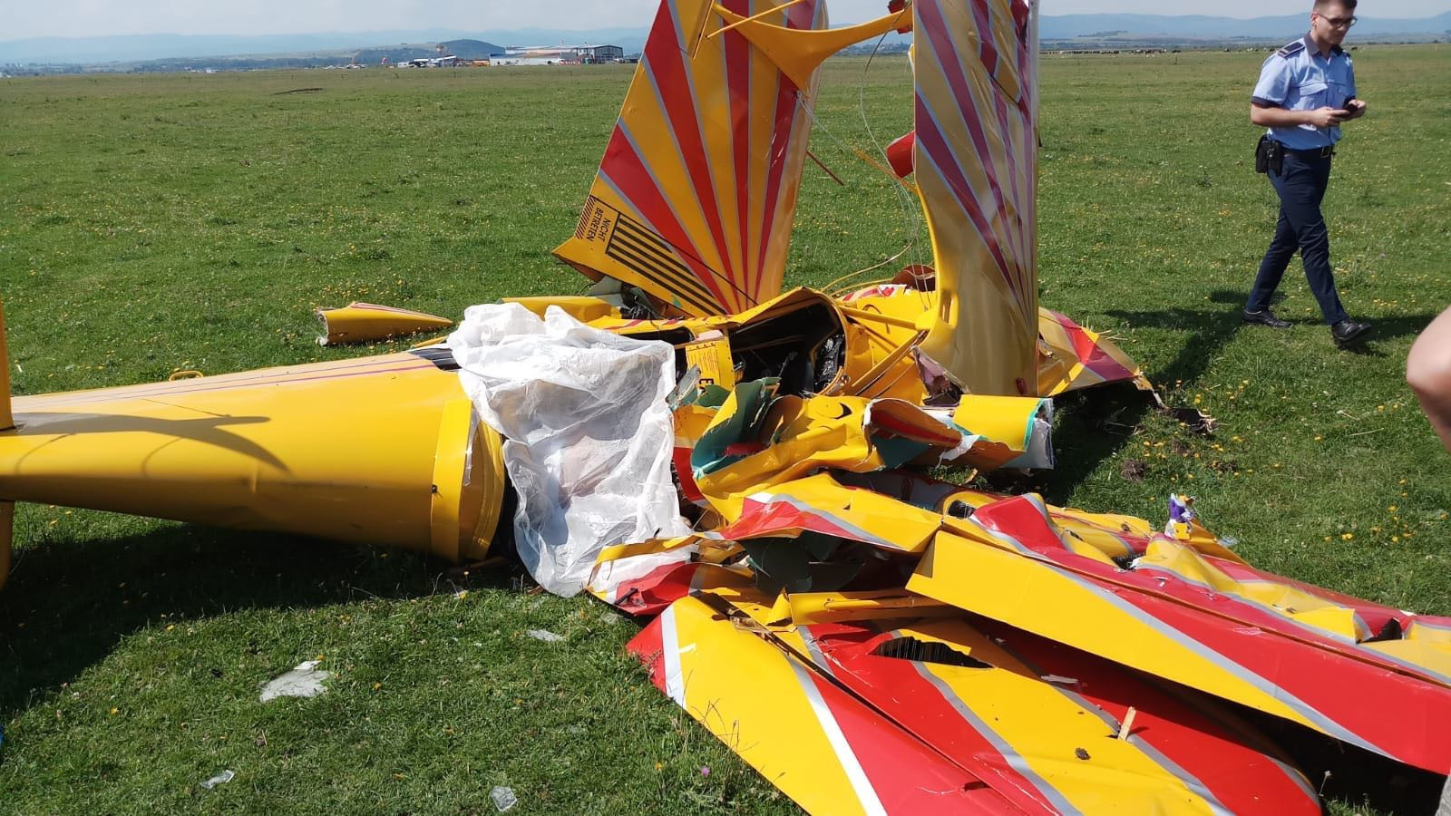 Show-ul aviatic de la Suceava, anulat în urma accidentului în care a murit un pilot