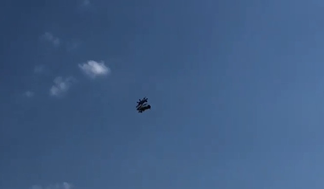 Momentul în care cele două avioane s-au ciocnit în Suceava. S-a deschis dosar penal. VIDEO