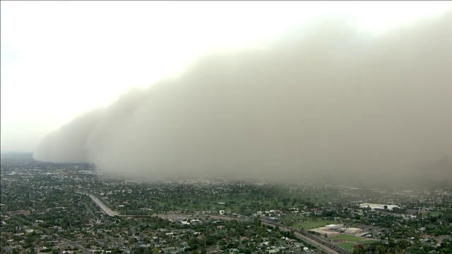 Furtună de nisip în Arizona