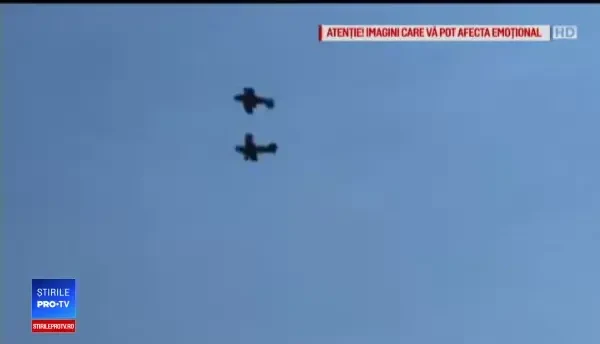 ANIMAȚIE GRAFICĂ. Avioanele prăbușite în Suceava zburau în oglindă. Relatările martorilor