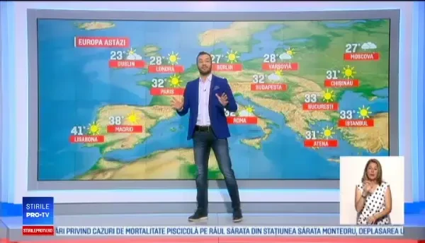 Zi însorită și temperaturi în creștere în majoritatea zonelor țării