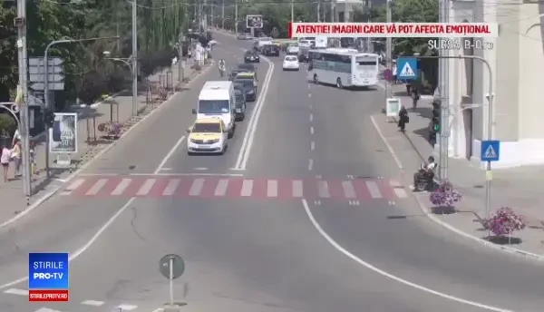 Bărbat în scaun cu rotile, lovit de o maşină în Bârlad. Cine era la volan