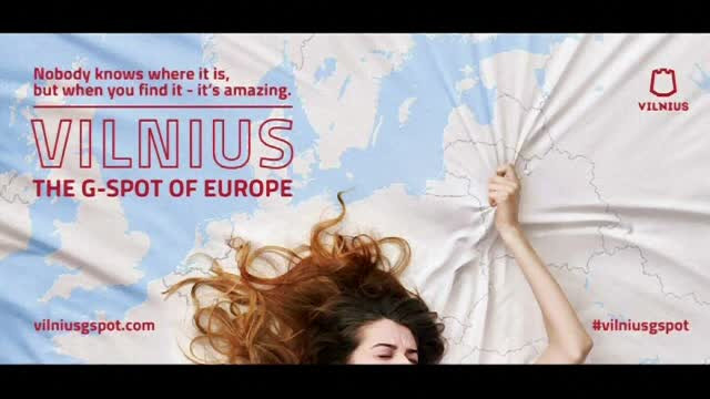 Campanie controversată în Lituania. Capitala Vilnius, prezentată drept "punctul G al Europei"
