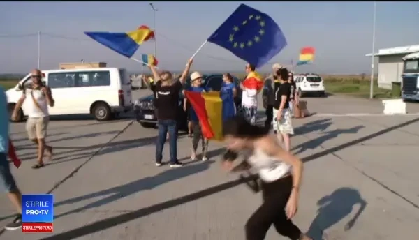 Mesajele românilor care vin din diaspora la mitingul din București: Aducem democrația din Vest