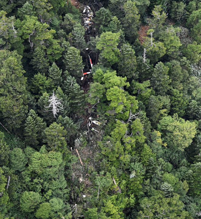Un elicopter cu nouă persoane la bord s-a prăbuşit în centrul Japoniei