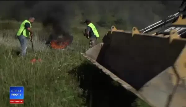 Mobilizare de forțe în Buzău, la simularea unui incendiu de pădure